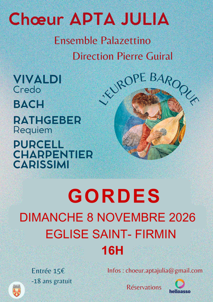 affiche concert Gordes nov 2026